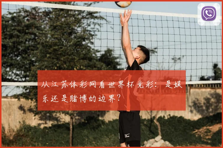 从江苏体彩网看世界杯竞彩：是娱乐还是赌博的边界？